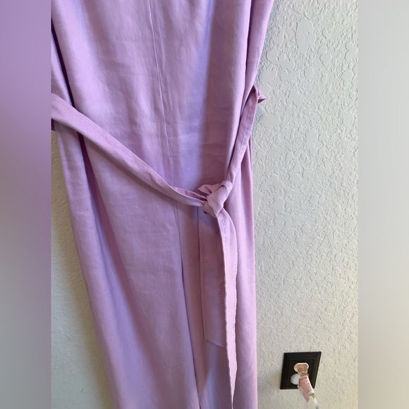 NWOT- Elegant Purple Sleeveless Dress - Picture 3 of 14